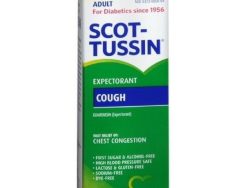 Scot-Tussin Expectorant SF Cough (Generic Guaifenesin)
